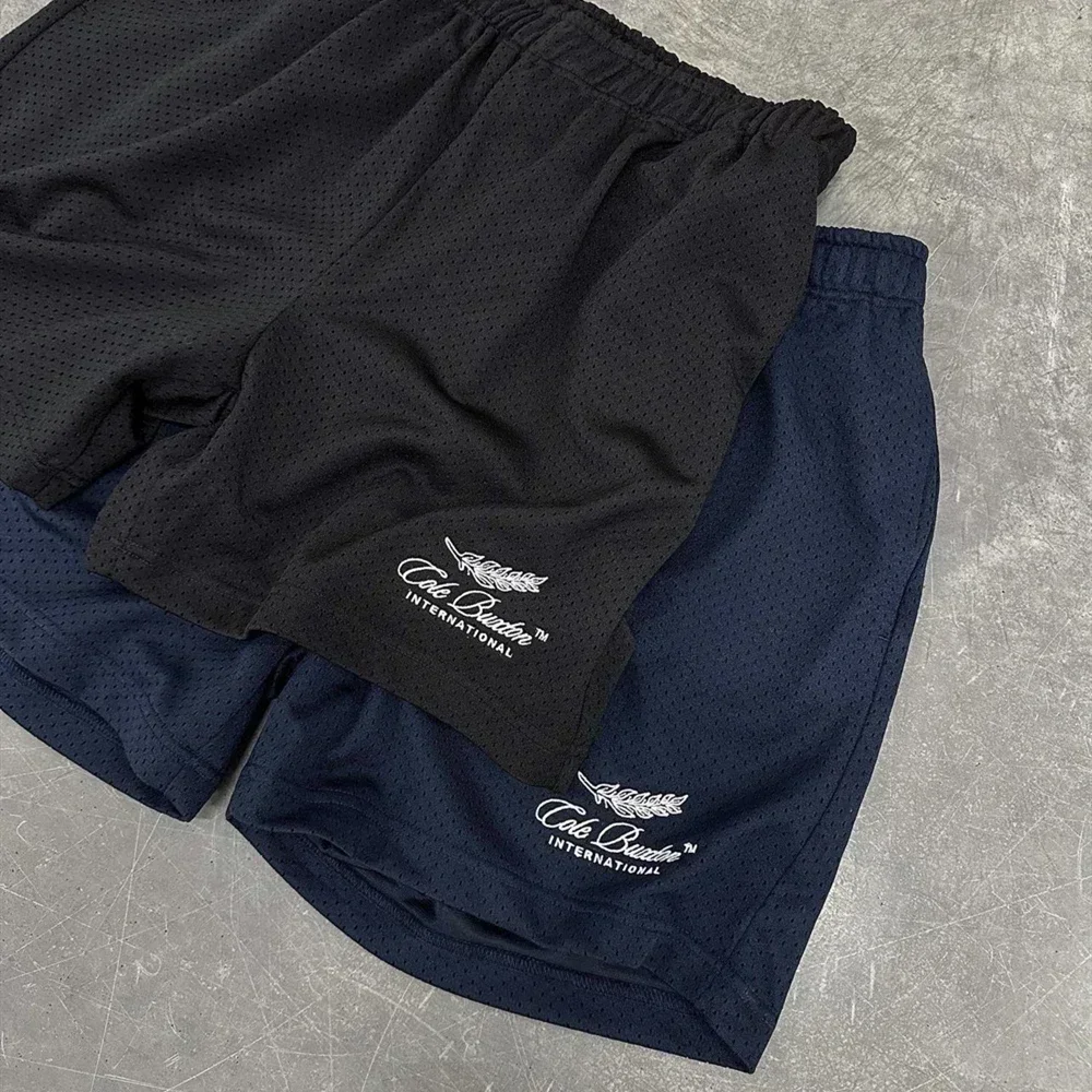 Frog Drift Cole Buxton Fashion Streetwear Best Quality Embroidery Loose Mesh Breathable Casual Pants Sweatpants Shorts For Women