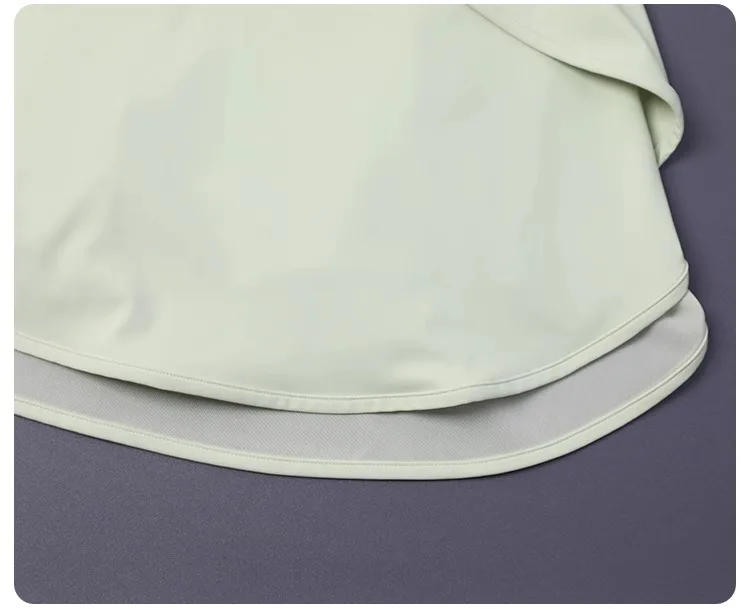 NO WORRY Tennis Skirt W/ Built-in Shorts - High Waisted Workout Skort for Running/Yoga | Solid Color W/ Lining & Anti-Slip
