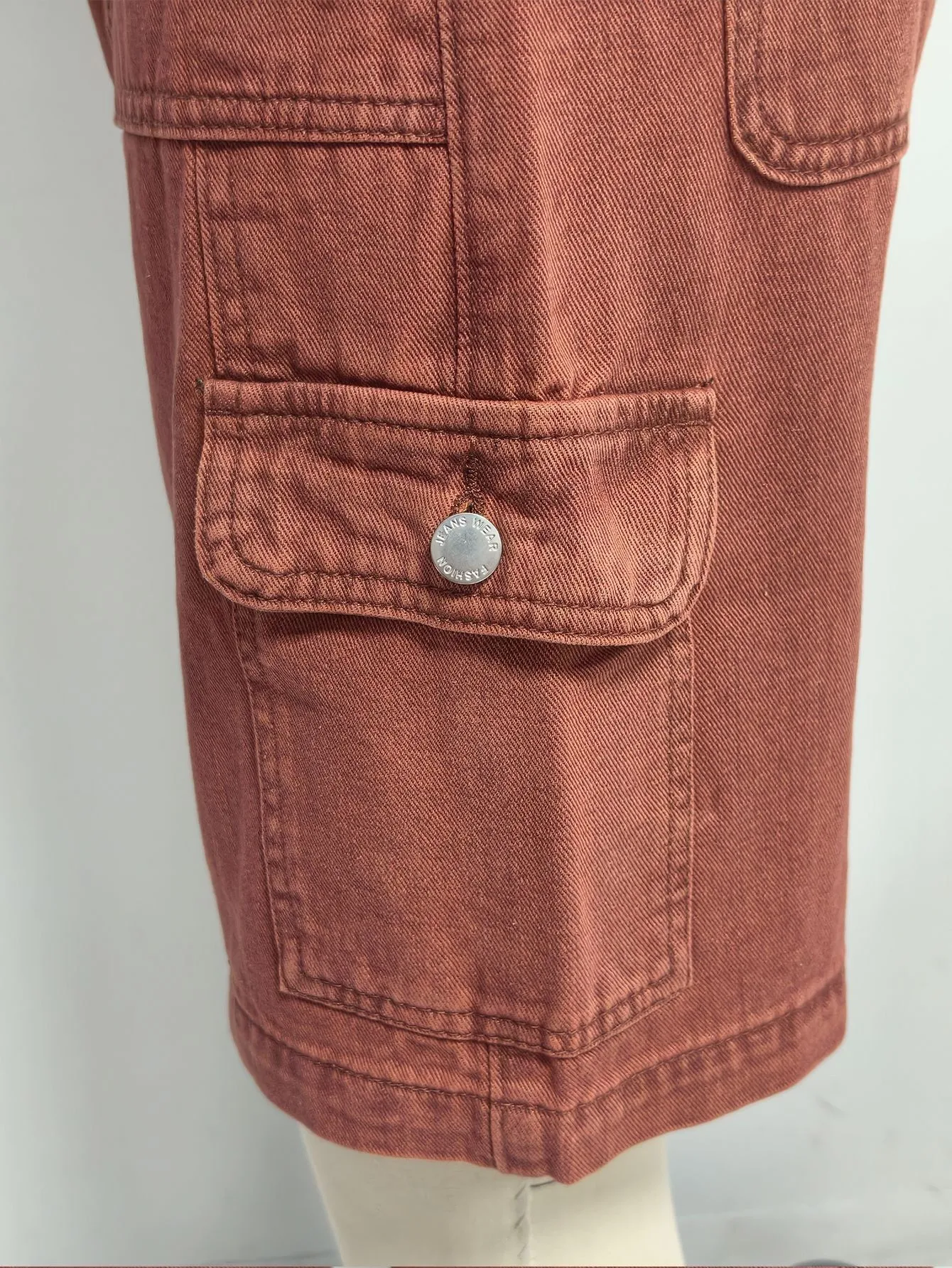 High Waist Pocket Shorts Distressed with Streetwear Retro Pockets Straight Leg Washed Finish No Stretch Summer Wash Women Shorts