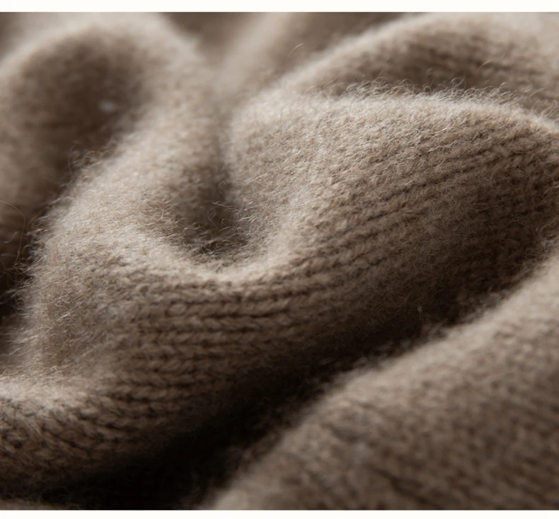 2025Autumn Winter Women 100% Cashmere Short Trousers Soft Comfortable High-Waist Knitted Pants Lady Cashmere Thicken Solid Short