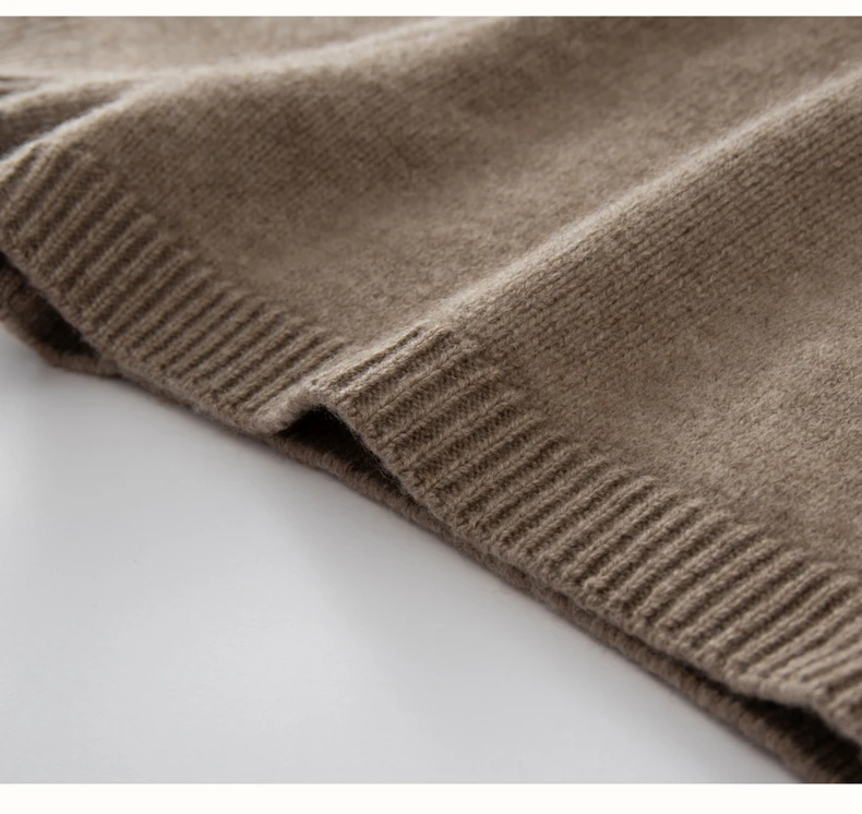 2025Autumn Winter Women 100% Cashmere Short Trousers Soft Comfortable High-Waist Knitted Pants Lady Cashmere Thicken Solid Short