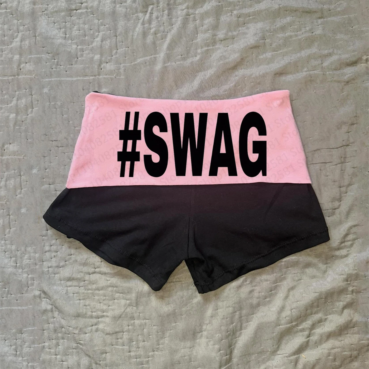 Emo Girls Y2K Shorts Harajuku Women's Summer Fashion Letter Printed Gothic Street Dress Hip Hop Punk Sexy Shorts Retro 2000s