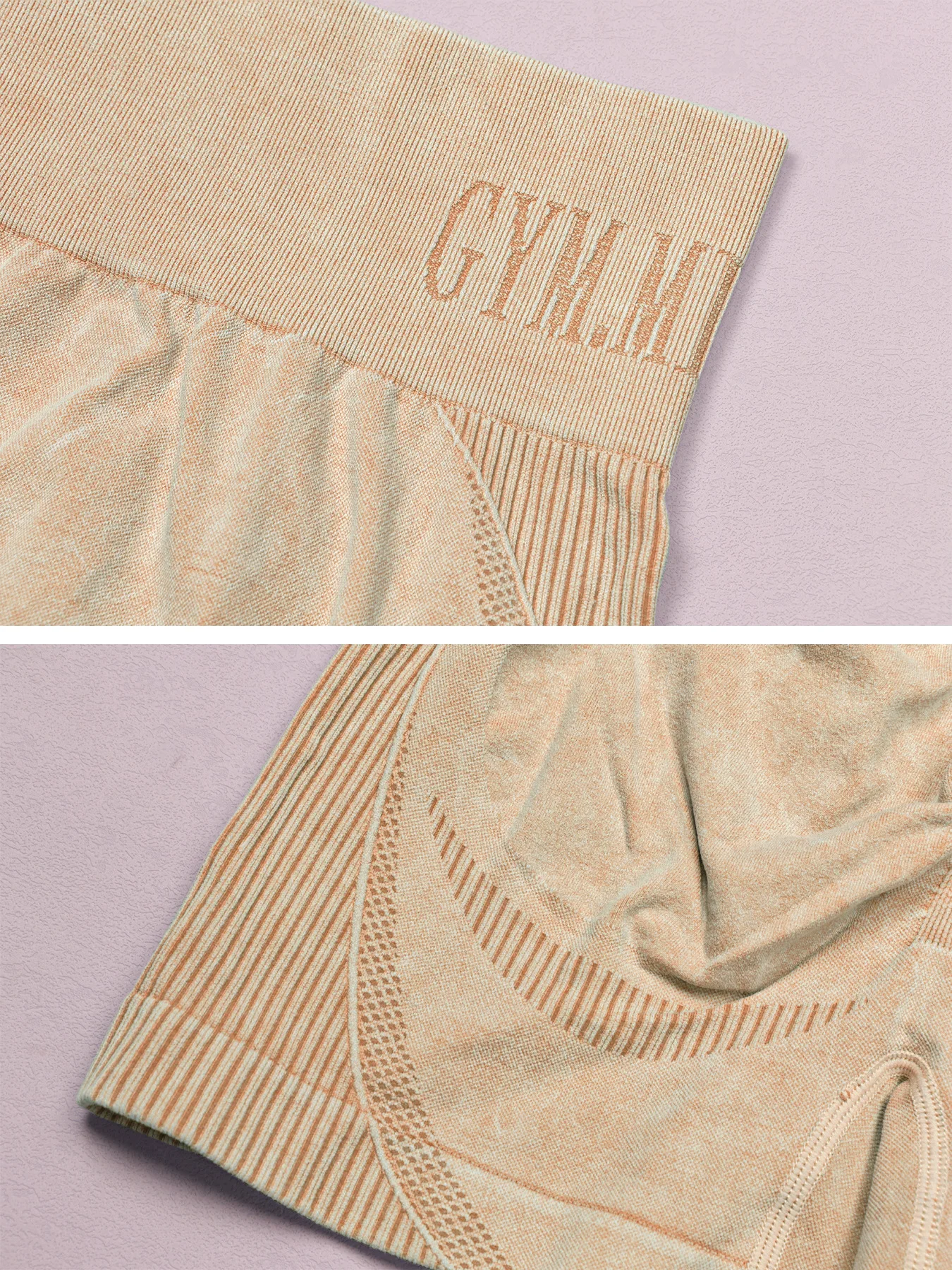 Women Sand Wash High Waist Tummy Control Butt Lifting High Stretch Slim Yoga Shorts Wear Outside Run Gym Workout Sports Pants