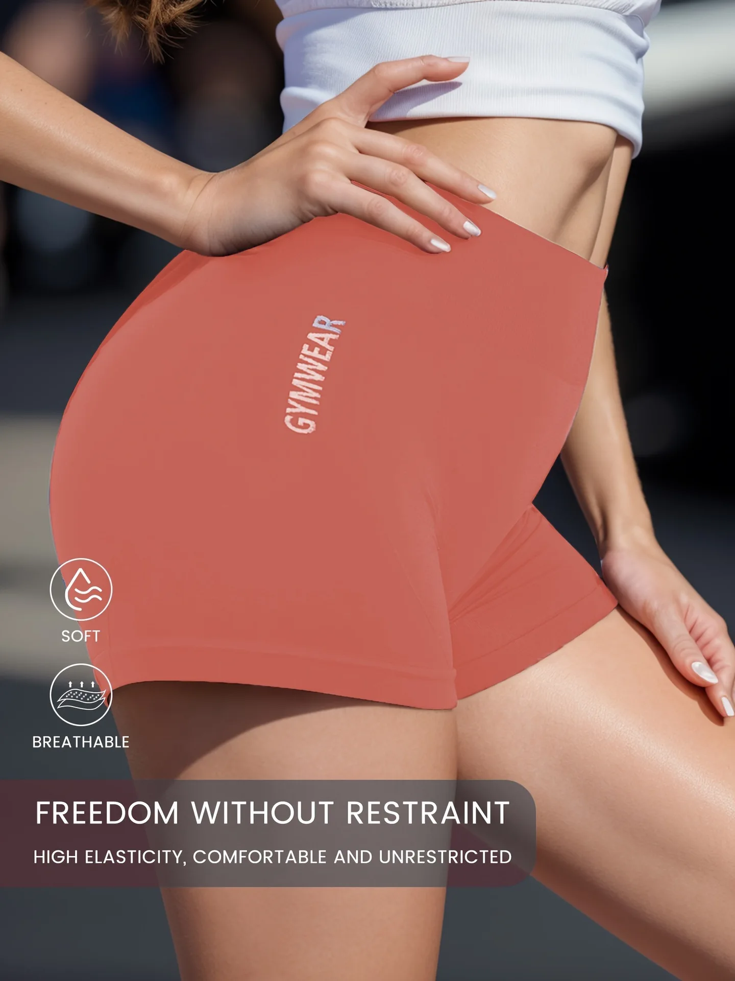 Summer Sexy Yoga Shorts for Women Gym Workout Running Pilates Training Shorts High Waist Stretchy Fitness Activewear Quick Dry