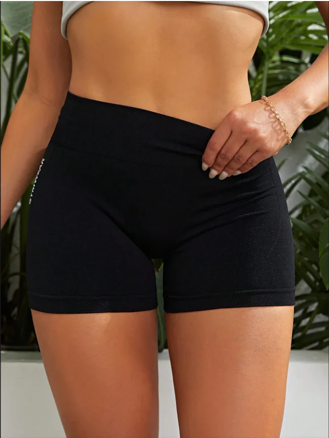 Summer Sexy Yoga Shorts for Women Gym Workout Running Pilates Training Shorts High Waist Stretchy Fitness Activewear Quick Dry