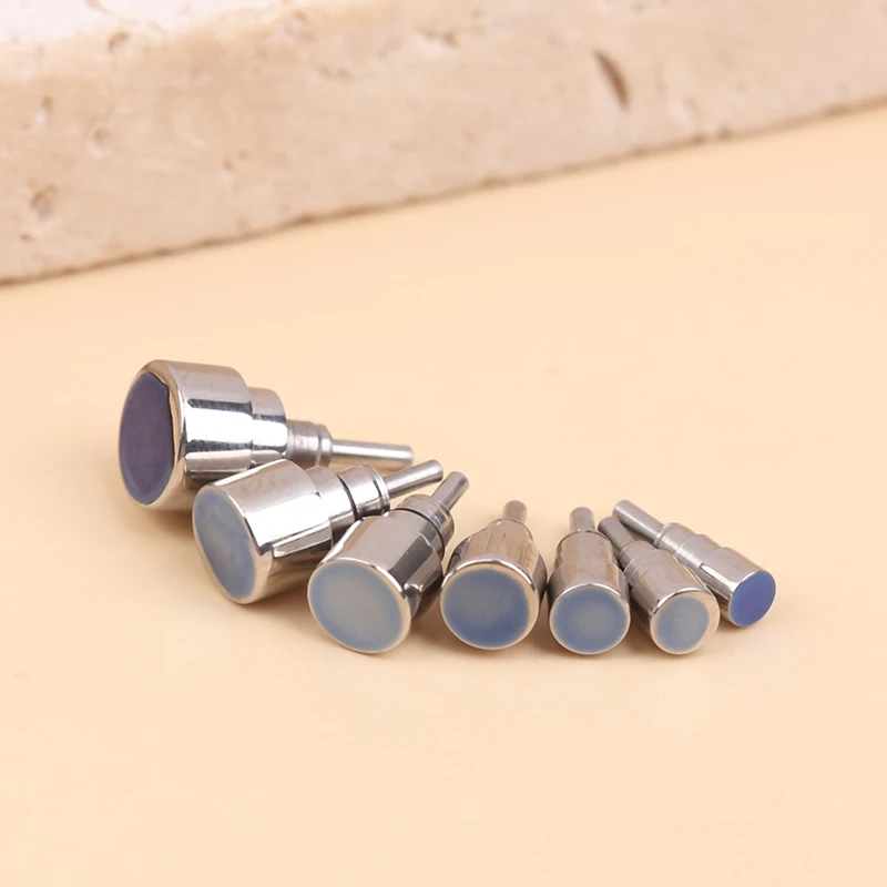 【LUL】1Pc 2.5/3.0/3.25/4.0/4.5/5.0/6.0MM Head Stainless Steel Watch Pusher Screw-in Type Chronograph Push Button