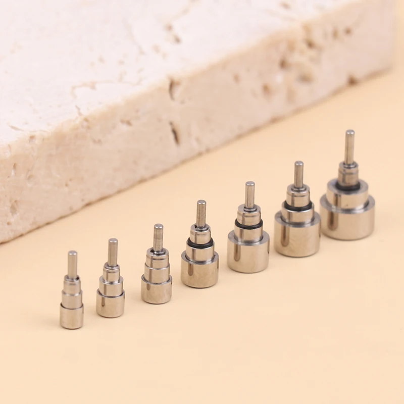【LUL】1Pc 2.5/3.0/3.25/4.0/4.5/5.0/6.0MM Head Stainless Steel Watch Pusher Screw-in Type Chronograph Push Button