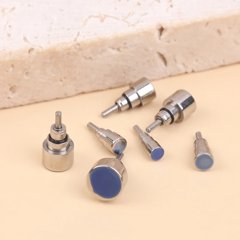 【LUL】1Pc 2.5/3.0/3.25/4.0/4.5/5.0/6.0MM Head Stainless Steel Watch Pusher Screw-in Type Chronograph Push Button