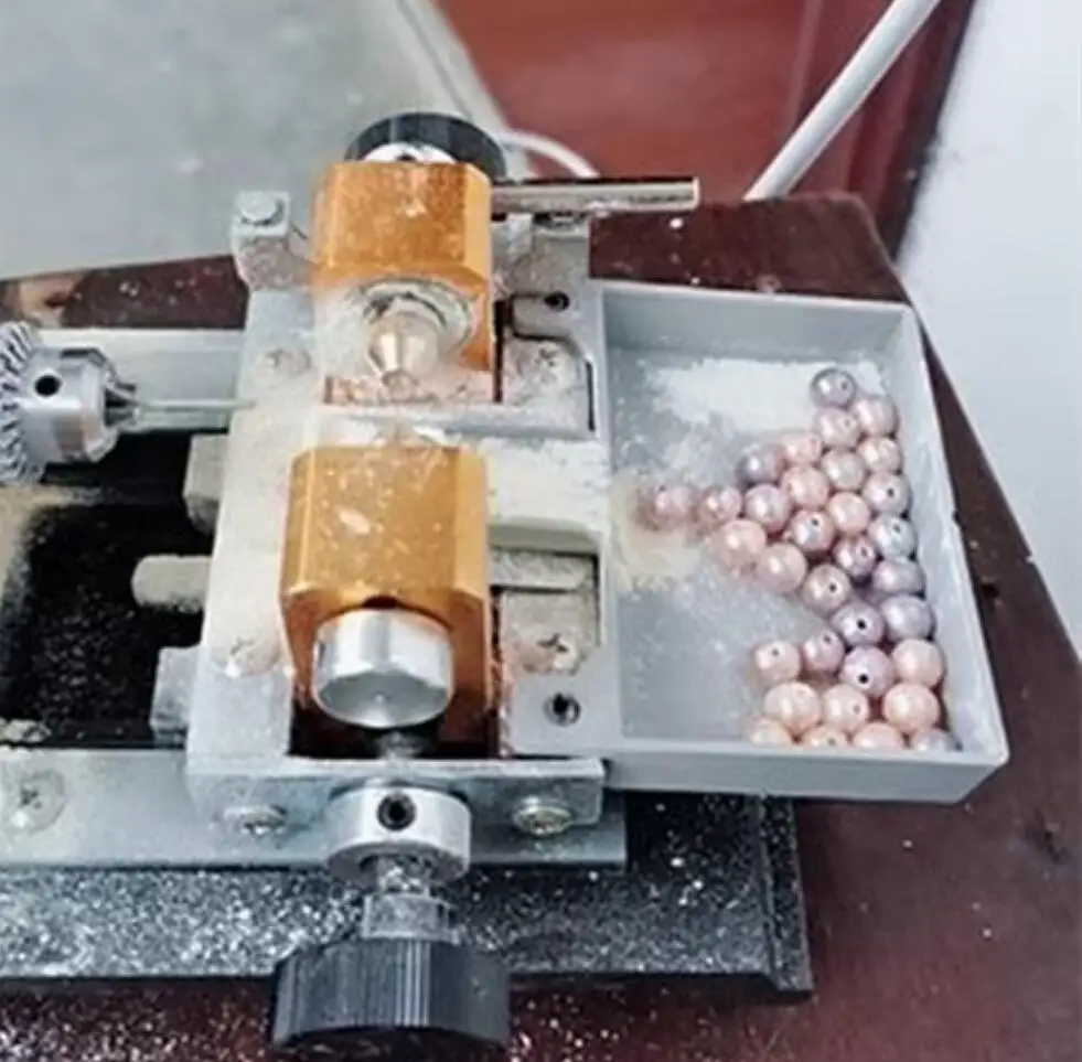 680W Pearl Drilling Machine 220V 110V Holing Jewelry Tools for Precise Pearl Hole Drilling