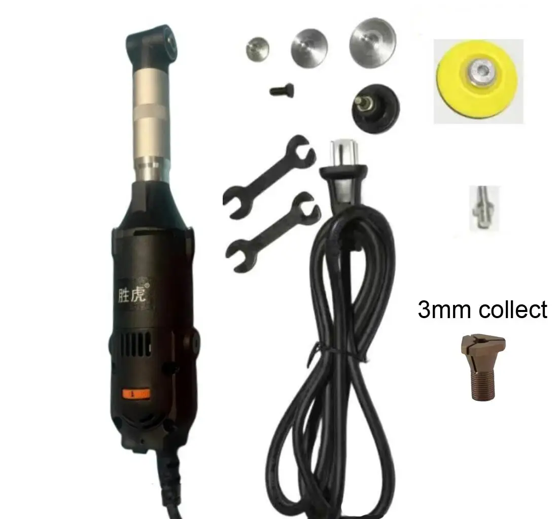 350W 90 Degree Jewelry Dental Wood Electric Elbow Engraving Motor Grinder Mold Polishing Hanging Ceramic Tile Cleaning Tools