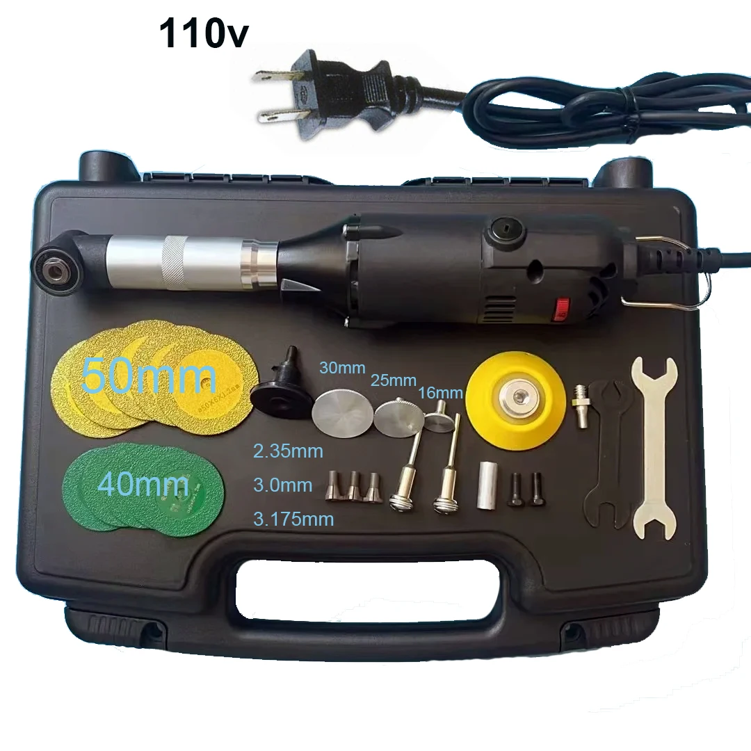 350W 90 Degree Jewelry Dental Wood Electric Elbow Engraving Motor Grinder Mold Polishing Hanging Ceramic Tile Cleaning Tools