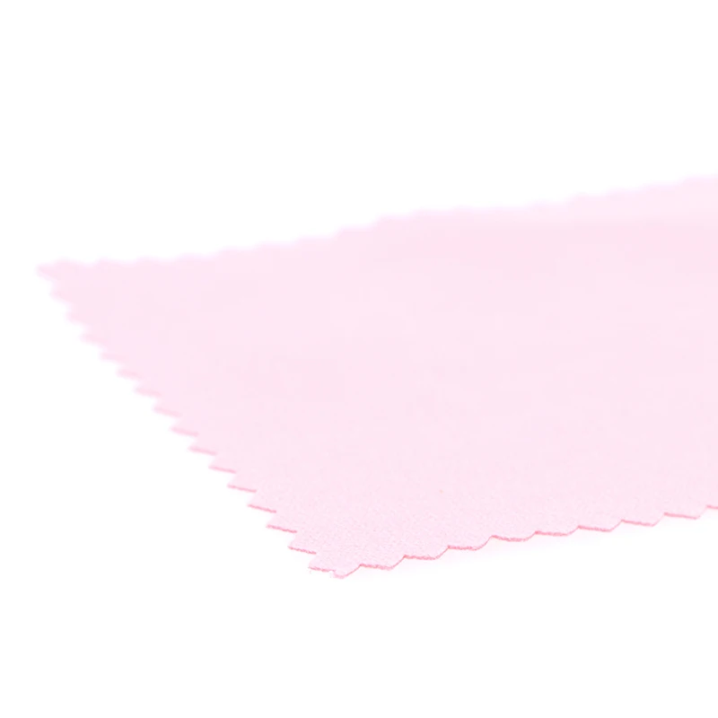 10pcs 925 Sterling silver Jewelry Cleaning Silver Polishing Cloth Soft Clean Wipe Wiping Cloth For Silver Gold Jewelry Tool