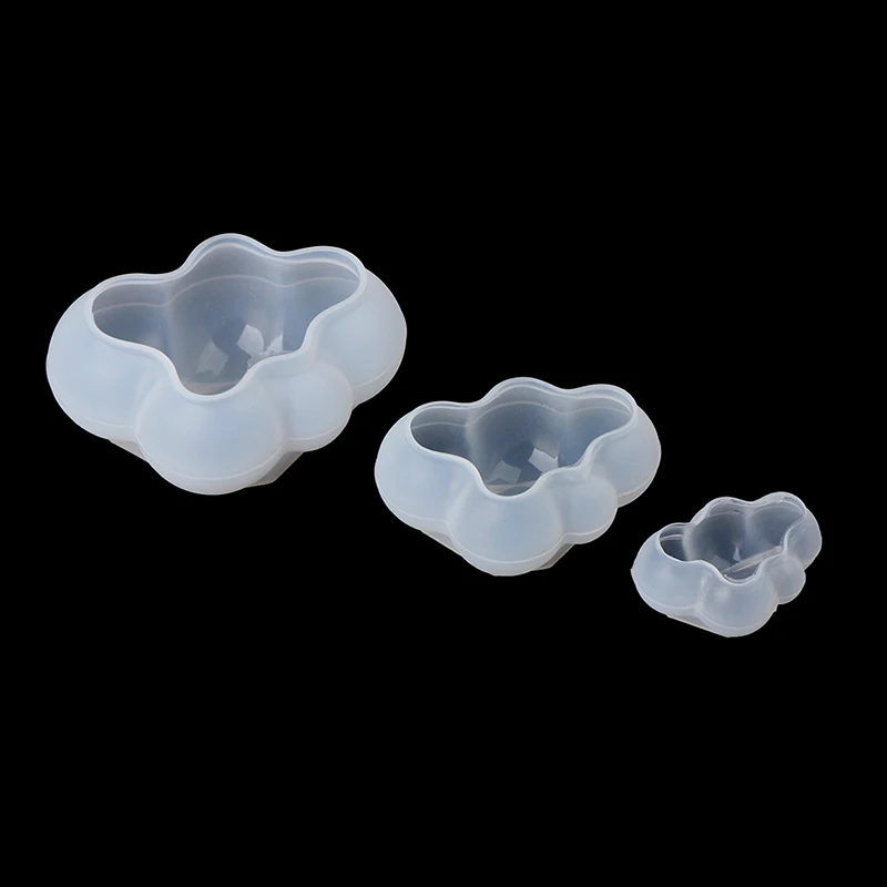 Cute 3D Cloud Shape Silicone Mold DIY Soap Candle Craft Jewelry Making Mould Handmade Tools Candy Baking Cake Decoration Tool