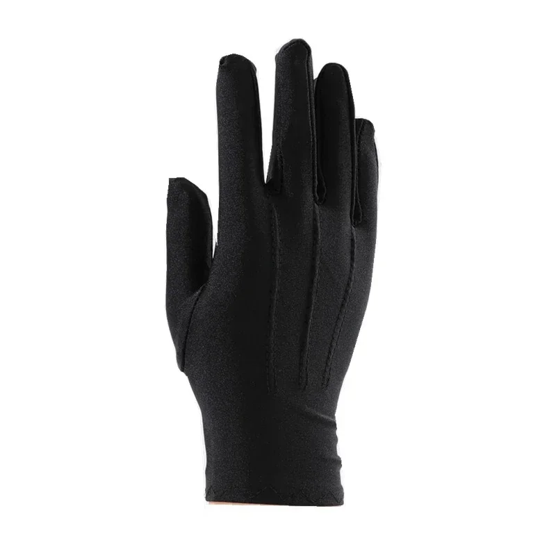 Men's New Solid Tuxedo Gloves Party Festive Wedding Ceremony Formal Uniform Guard Band Butler Protection Etiquette Mittens
