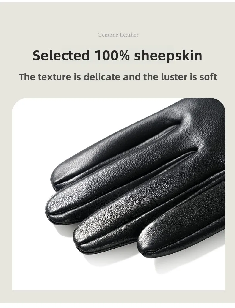 Fashion Women's Leather Glovescomfortable Short Women Mitten Warm Winter Gloves Women Color Apparel Accessories