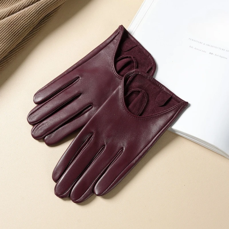 Fashion Women's Leather Glovescomfortable Short Women Mitten Warm Winter Gloves Women Color Apparel Accessories