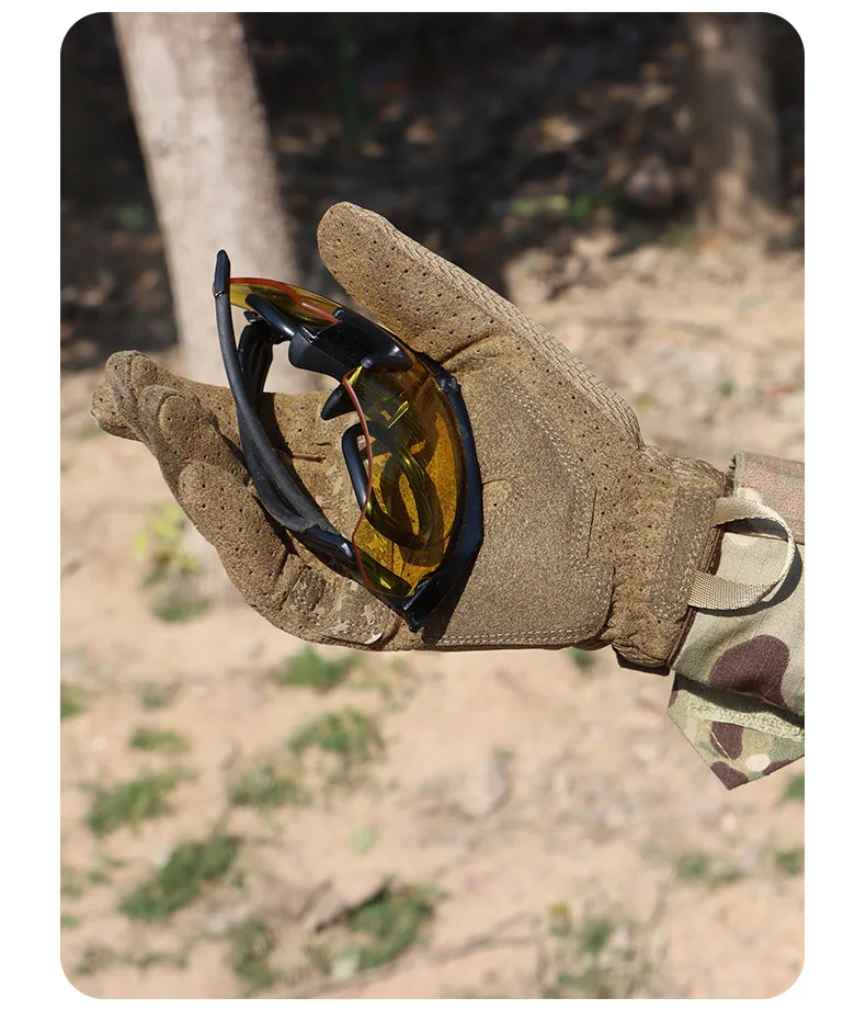 Gloves outdoor motorcycle Riding glove Full Finger Glove Men Women Touch Screen Glove Anti slip and warm insulation