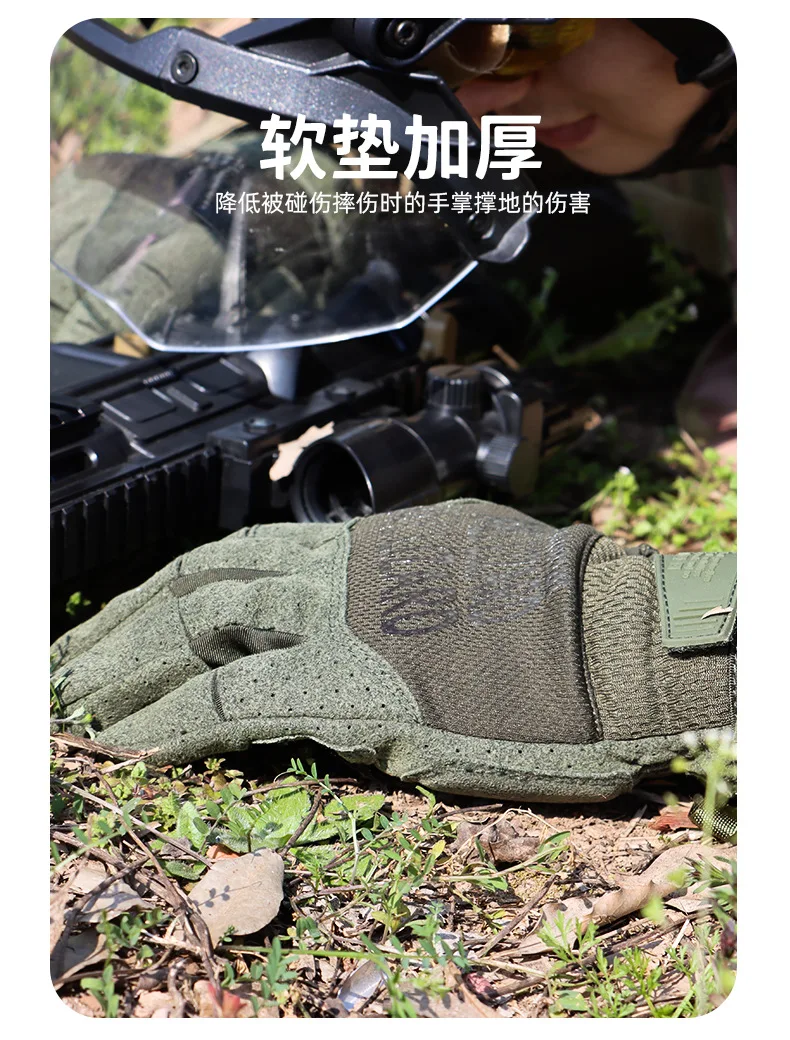 Gloves outdoor motorcycle Riding glove Full Finger Glove Men Women Touch Screen Glove Anti slip and warm insulation