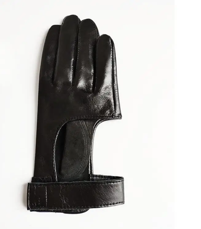 Women's Natural sheepskin leather hollow out motorcycle glove female fashion  genuine leather sports driving glove R2887