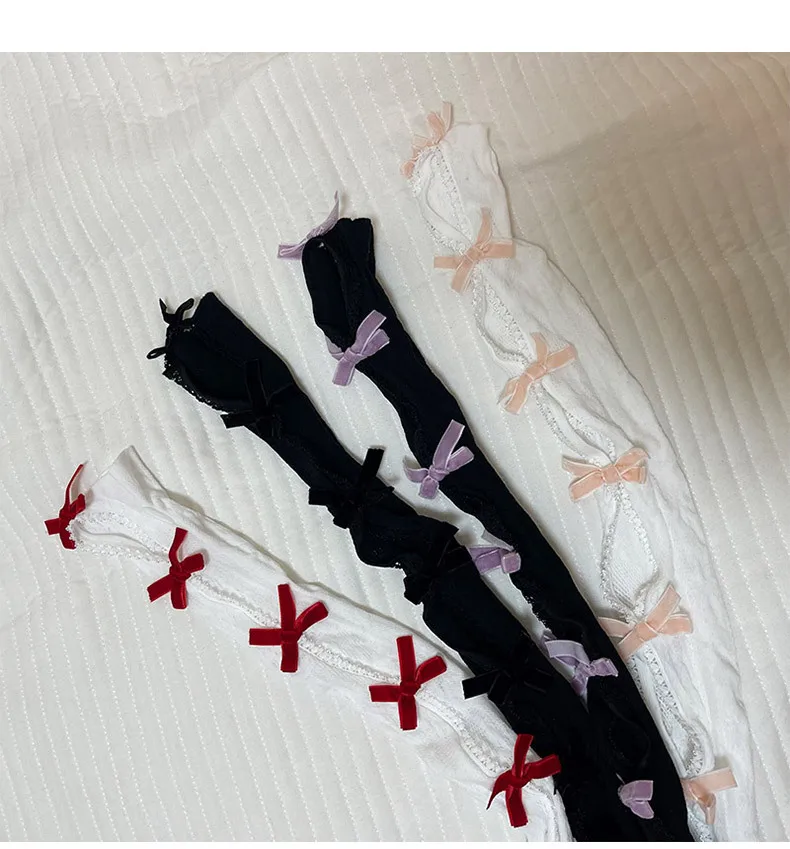 Bow Fingerless Gloves Lolita Jk Lace Gothic y2k Shawl Sunscreen Sleeve Crop Top Accessories Mesh Punk Gloves guantes перчатки
