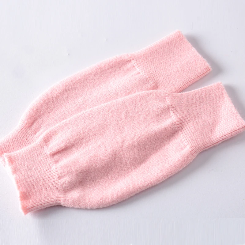 MERRILAMB Fashion Women's Cashmere Wool Blend Gloves Unisex Winter Knitted Mittens Warm Solid Knitwear Wrist Gloves