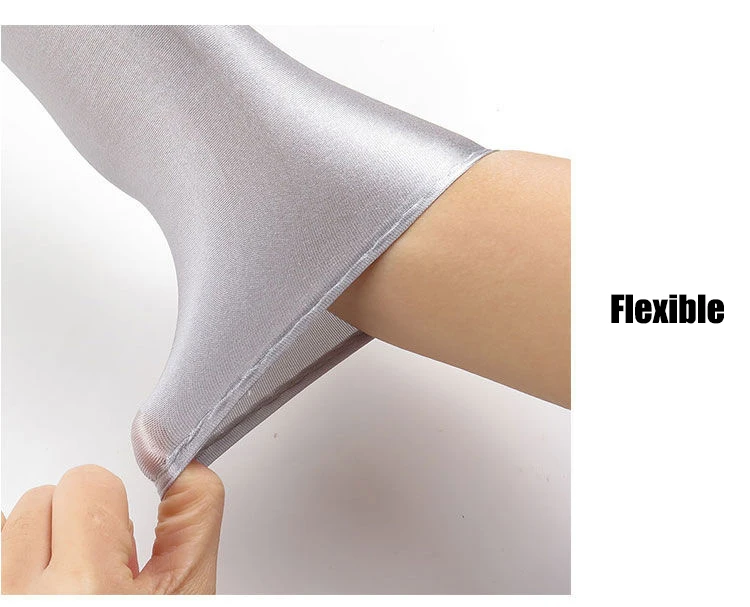 52cm Fashion Women Spandex Elasticity Opera Elbow Long Gloves Solid Driving Sun Protection Party Prom Etiquette Performance