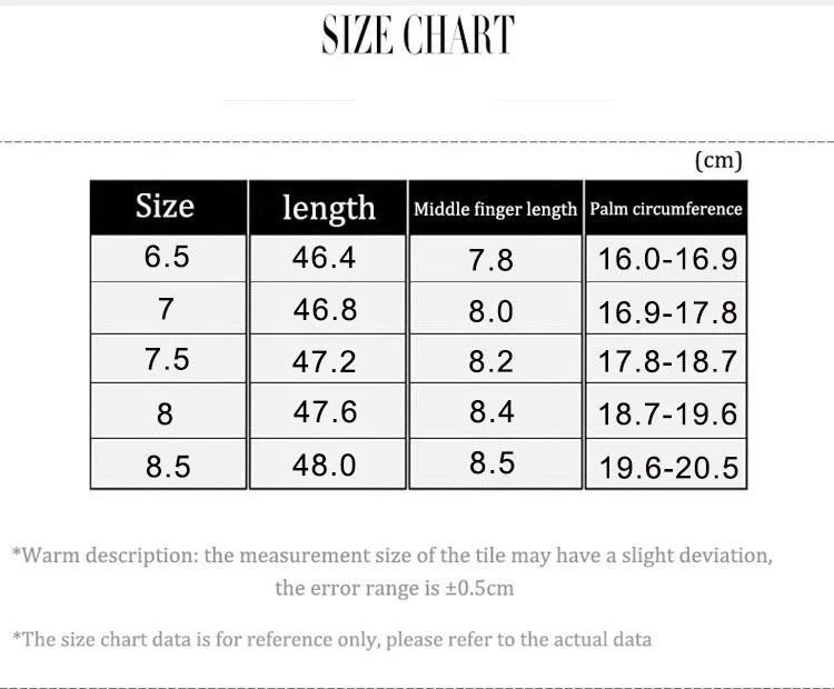 Bickmods Women's New Long Color Leather Gloves Fashionable Straight Style Velvet Lining To Keep Warm In Winter