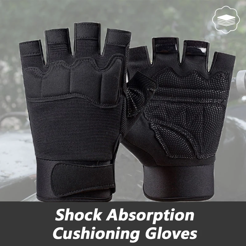 Half finger anti slip gloves advanced gloves suitable for cycling hiking training outdoor sports