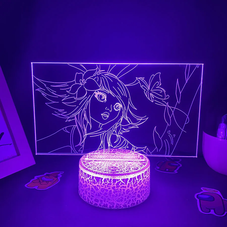 Game League of Legends Neeko The Curious Chameleon 3D Led Neon Night Lights Bedroom Table Decor Game LOL Lava Lamp Gifts For Kid