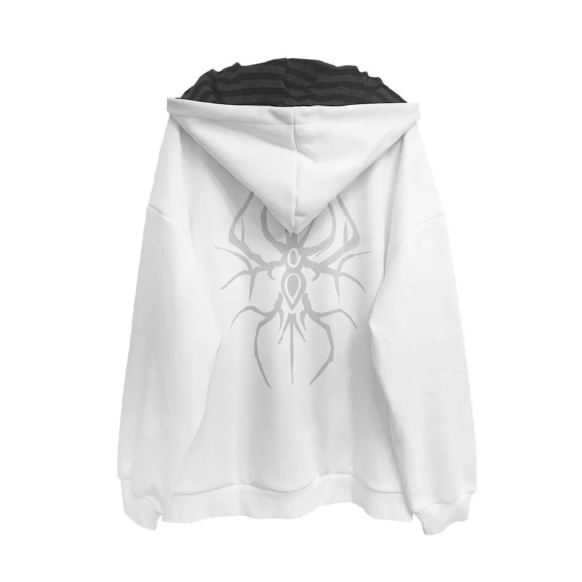 Japanese Hoodies Harajuku Print Zipper Y2k Tops Hooded Loose Sweatshirts Women's Clothing Fashion Casual Punk Hoodie Jackets