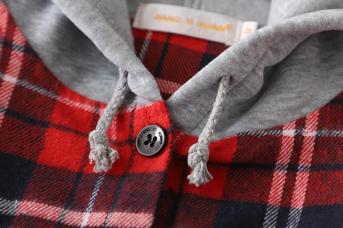 2024 Autumn New Women Long Sleeve Hoodie Style Shirts Casual Women's Red Green Plaid Sweatshirt Tops Lady Checkered Clothes