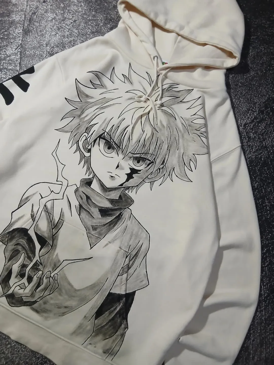 Kurapika Graphic Hoodies Grunge Streetwear Sweatshirt Tops Oversized Hoodie Gothic Harajuku Hunter × Hunter Y2k Gym Men Clothing