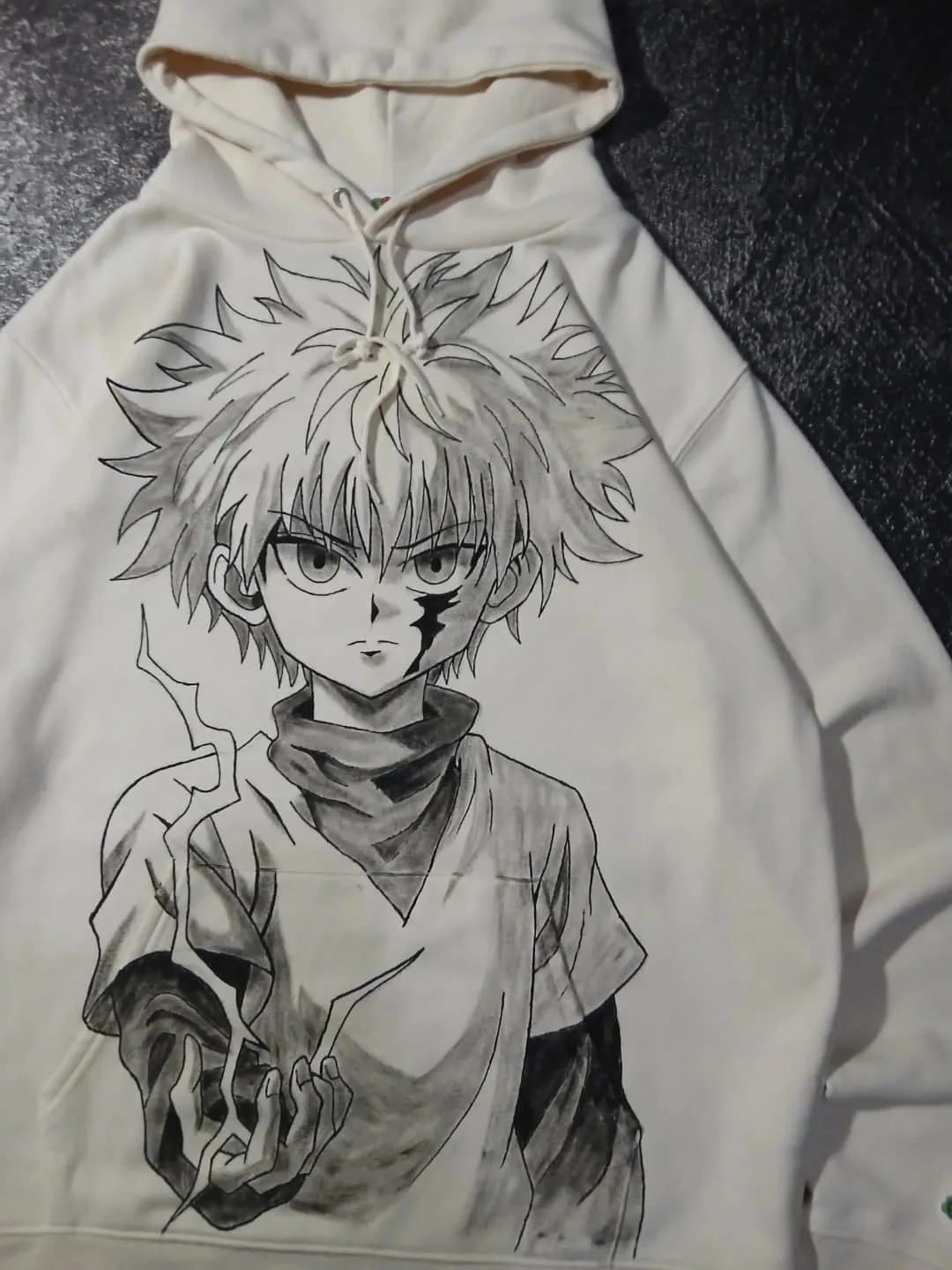 Kurapika Graphic Hoodies Grunge Streetwear Sweatshirt Tops Oversized Hoodie Gothic Harajuku Hunter × Hunter Y2k Gym Men Clothing
