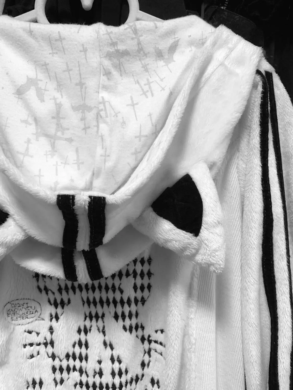 Vintage Cute Cat Skull Graphic Grunge Jacket Women Y2k Aesthetic Zipper Hoodies Harajuku Patchwork Casual Sweatshirt Streetwear