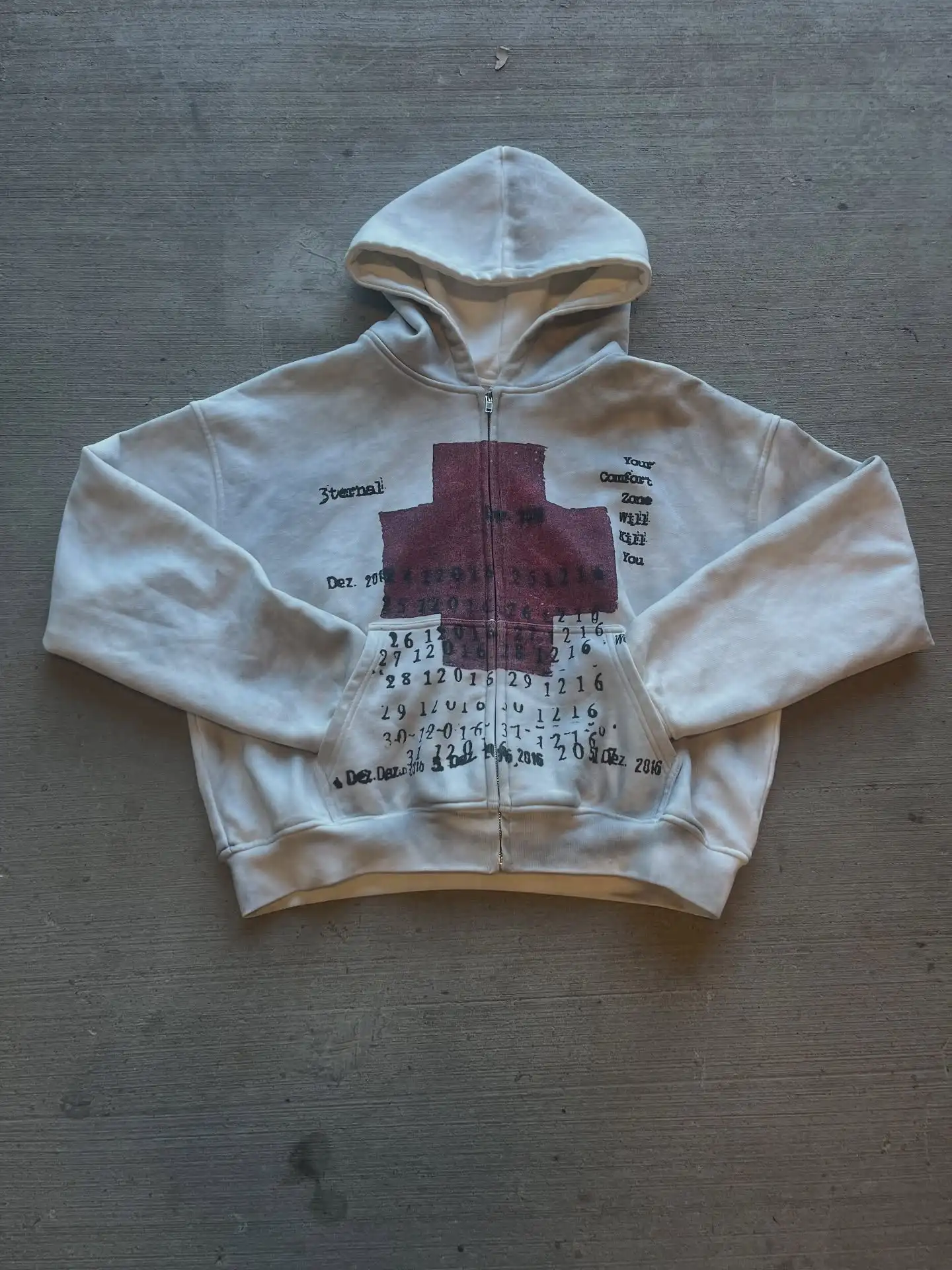 New medical logo print hoodies women streetwear gothic goth y2k tops harajuku oversized sweatshirt zip up hoodie couple clothes