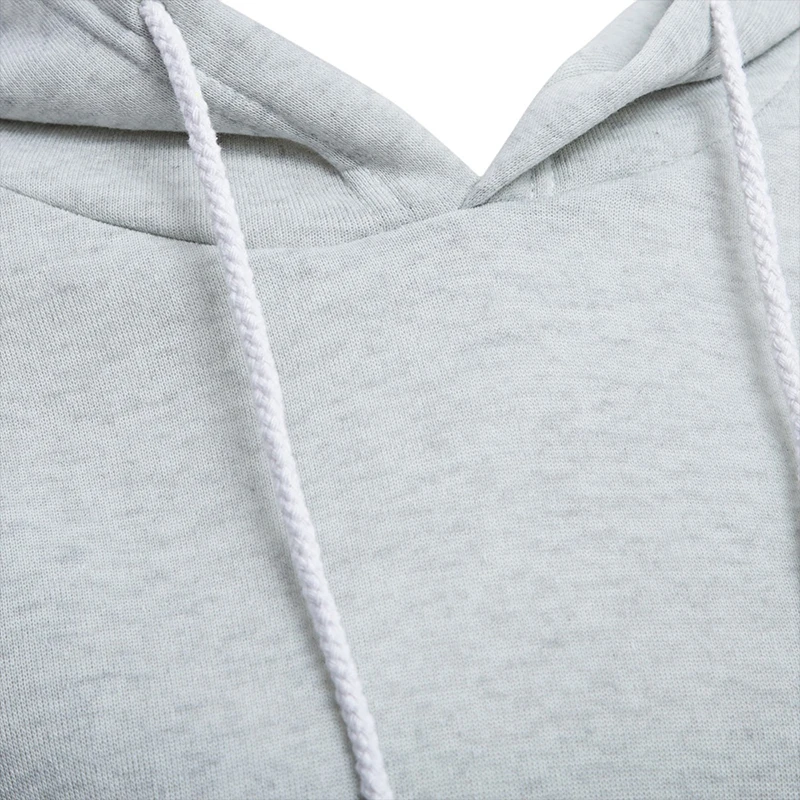 Customized New Fashion Women Hoodie Sweatshirt Short Top Coat Sport Pullover Hooded Tops Female Autumn Winter Crop Top Hoodie