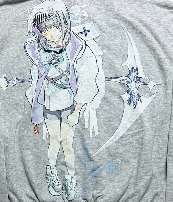 Y2k Casual Japan Anime Zip Hoodies Women Grunge Streetwear Sweatshirt Tops Hip Hop Goth Harajuku Oversized Hoodie Women Clothing