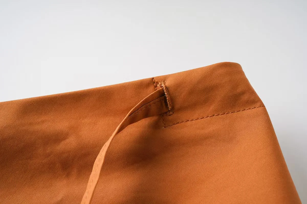Autumn and Winter New Cotton Orange Casual Sports Long Sleeve Top Women's Hooded Shirt