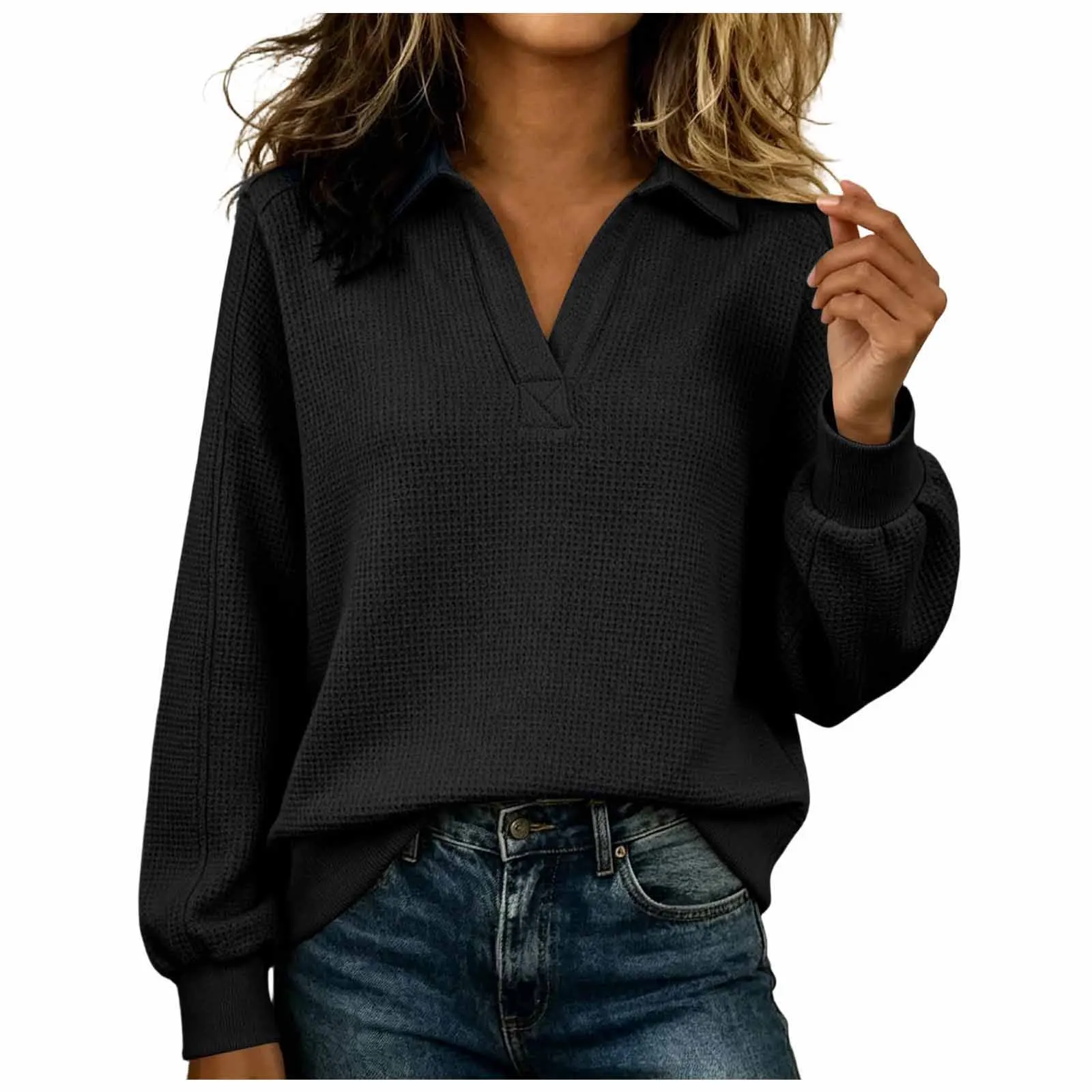 Women Hoodless Sweatshirt Sports Sweatshirt Color Change Sports Sweatshirt Outfits Women