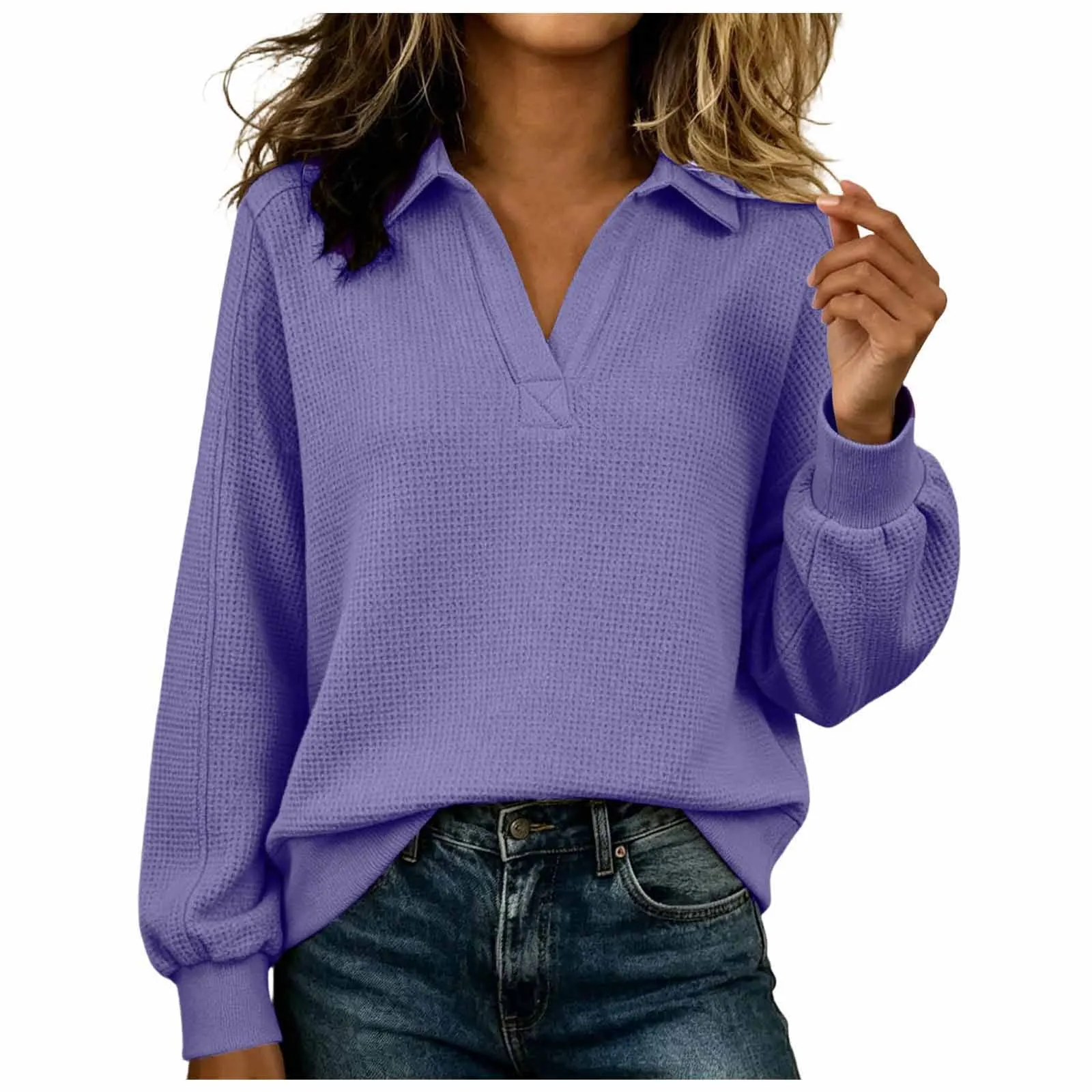 Women Hoodless Sweatshirt Sports Sweatshirt Color Change Sports Sweatshirt Outfits Women