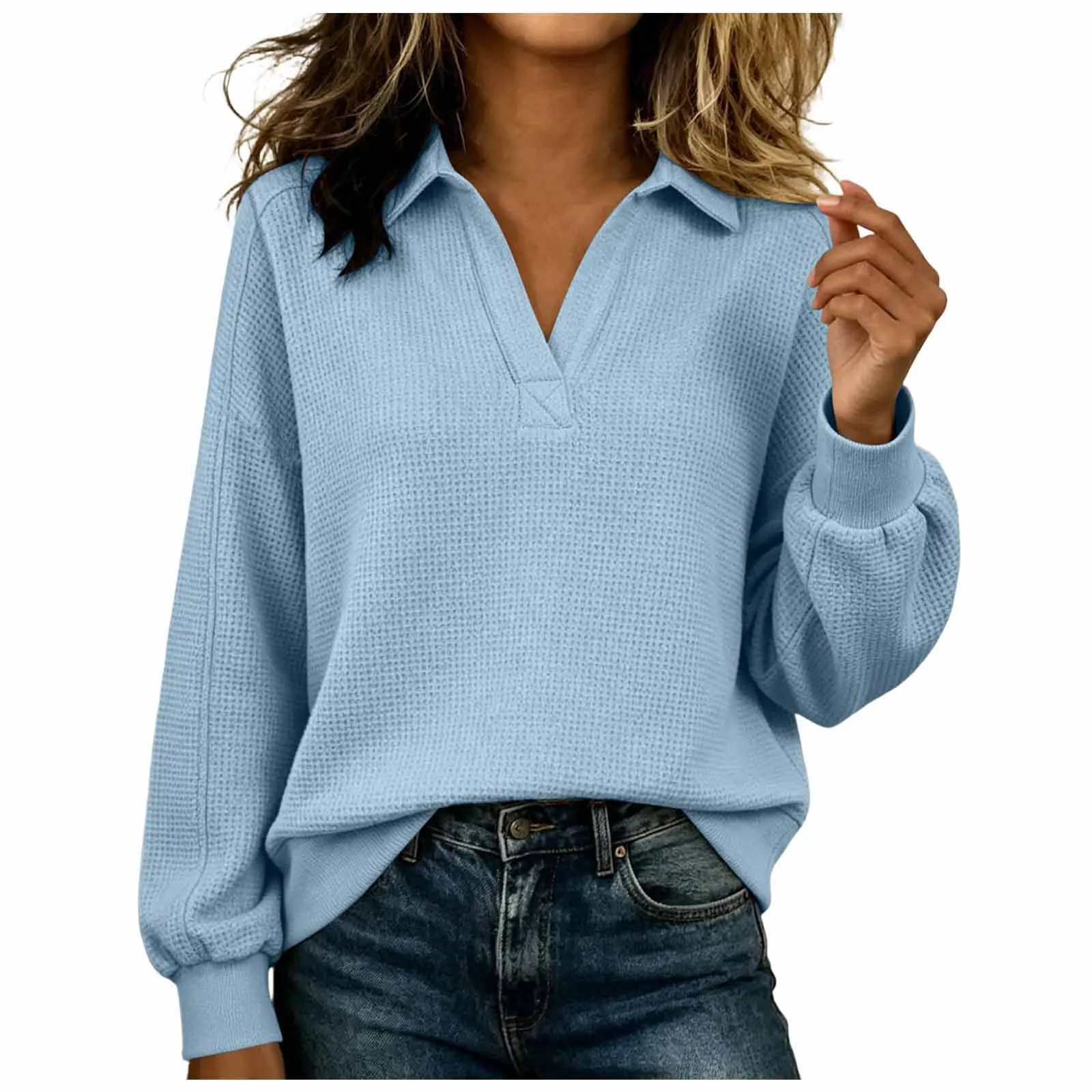 Women Hoodless Sweatshirt Sports Sweatshirt Color Change Sports Sweatshirt Outfits Women