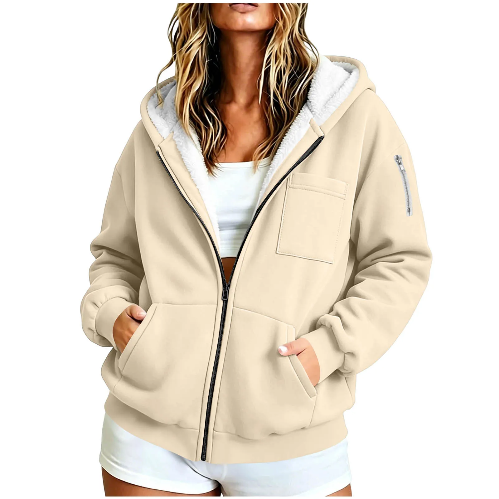 Women Hooded Sweatshirt Sports Sweatshirt Color Change Sports Sweatshirt Hoodies for Women Pullover
