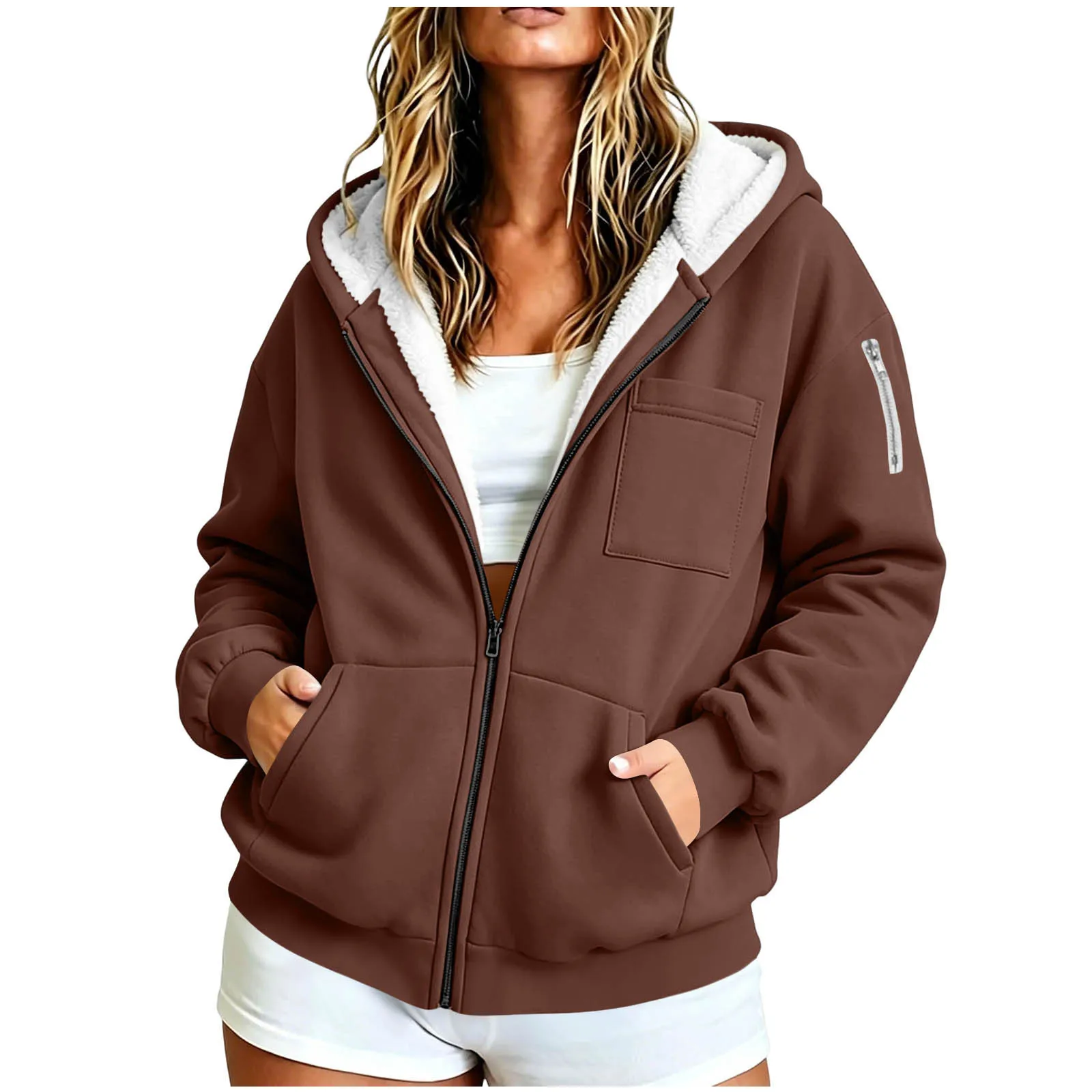Women Hooded Sweatshirt Sports Sweatshirt Color Change Sports Sweatshirt Hoodies for Women Pullover