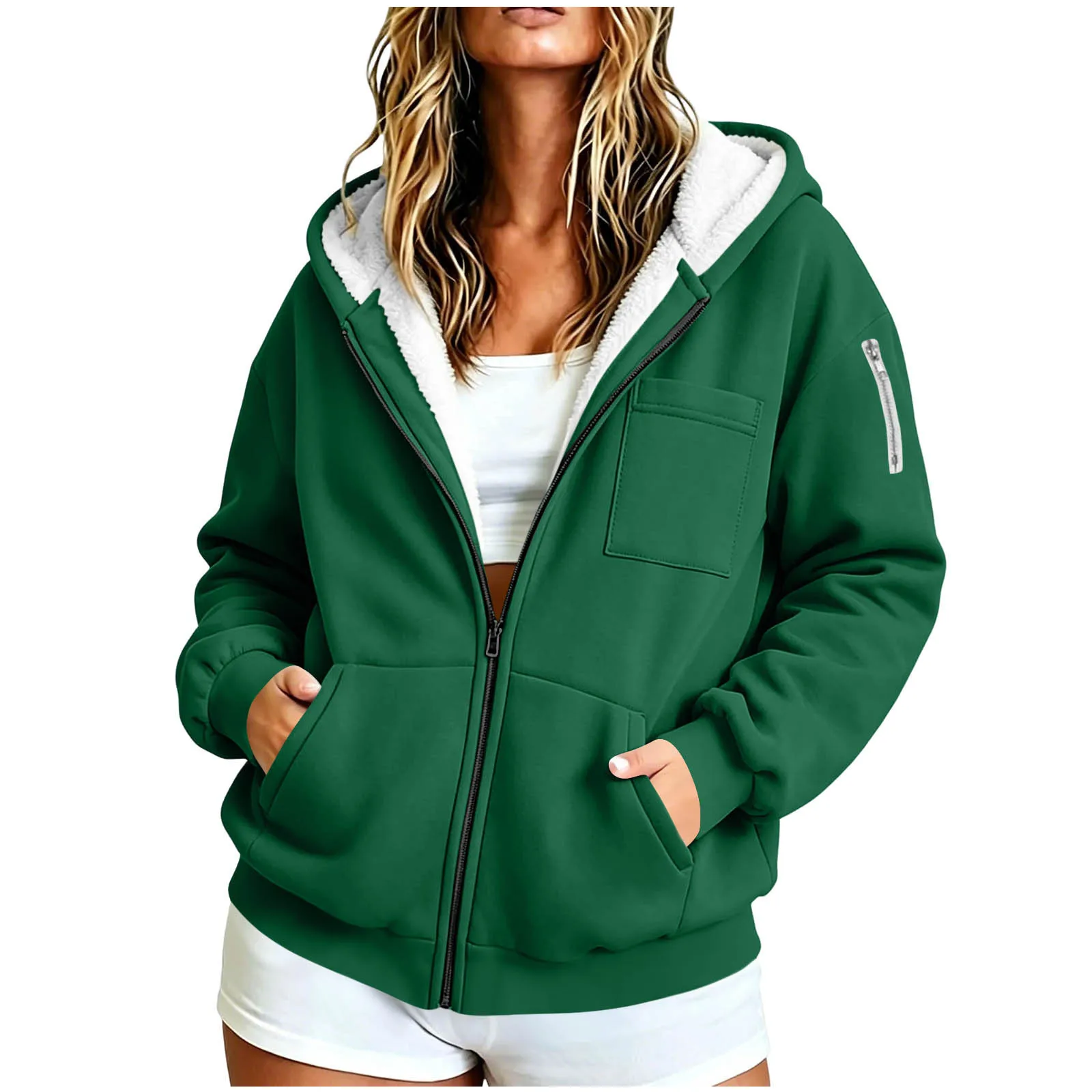 Women Hooded Sweatshirt Sports Sweatshirt Color Change Sports Sweatshirt Hoodies for Women Pullover