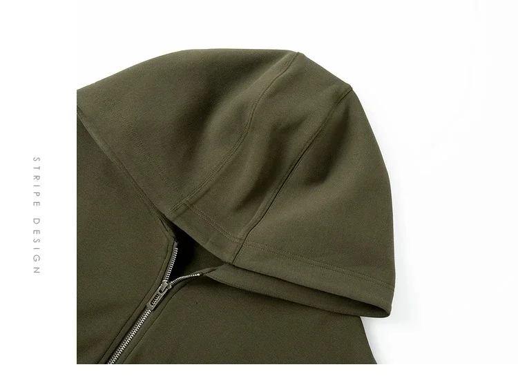 VIMLY Women's Short Hooded Sweatshirt 2026 Autumn Casual Zipper Front Long Sleeve Jacket Fashion Female Pullover A0885