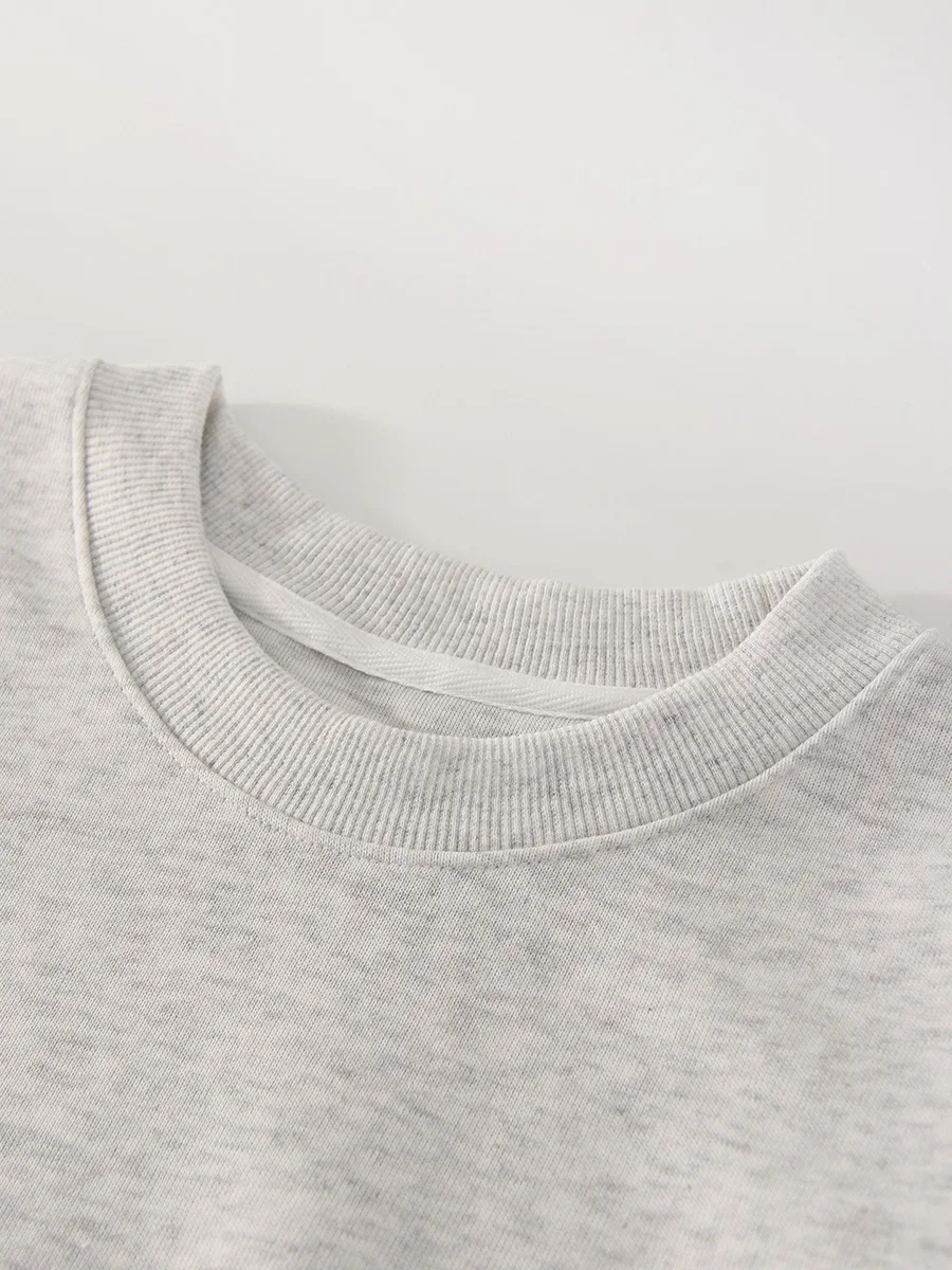 KarSaNy Oversize Sweatshirts For Women Autumn Crewneck Loose Pullovers Cotton Sports Tops Women Sweatshirts Navy Blue Casual