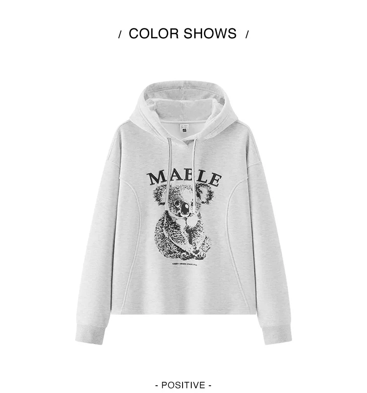 Semir Women Hoodie Fleece Lined Panelled Design Hooded Design Oversized Fit 2026 Winter Soft Comfort Casual Style Warm Layer