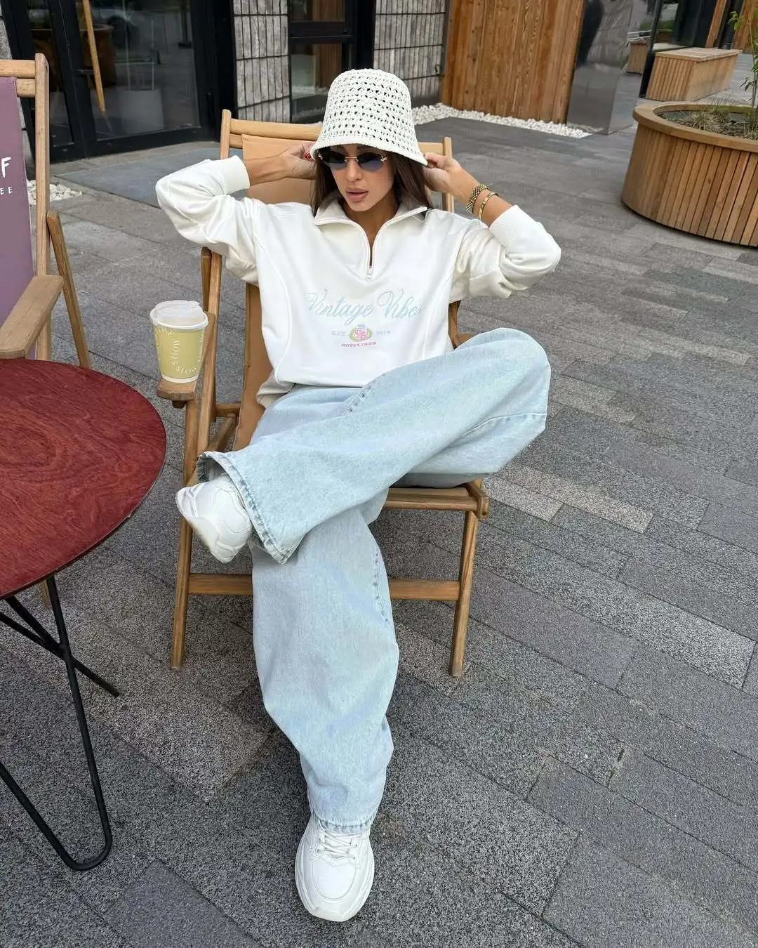Autumn New Woman Clothing Streetwear Harajuku Hoodie Semi-zipper Lazy Wind Hoodies Woman Clothes Loose Long-sleeved Top Jacket
