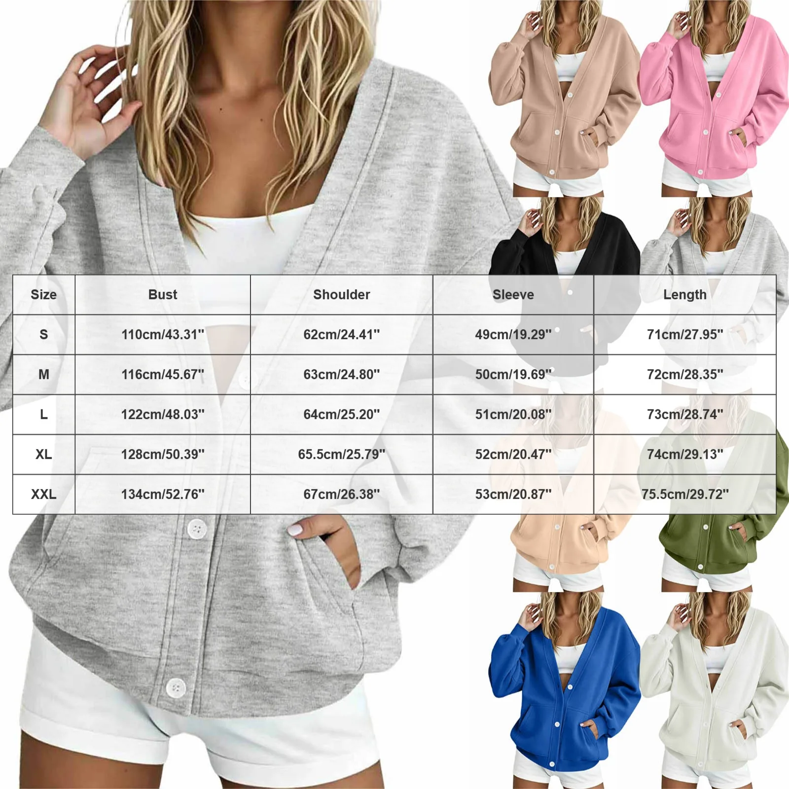 Women Hoodless Sweatshirt Sports Sweatshirt Color Change Sports Sweatshirt Casual Sweatshirt