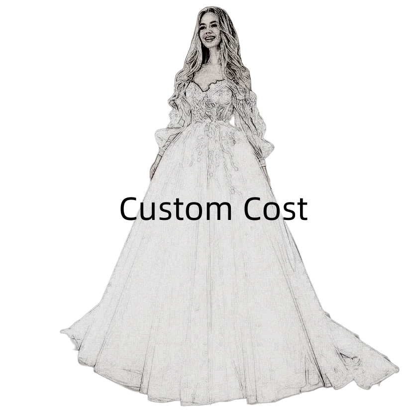 Customized cost of Wedding Dresses Lace Appliques Wedding Bride Gowns Court Train Backless Vestido De Noiva